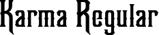 Karma Regular font - Karma-Regular.ttf