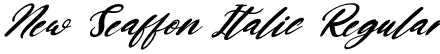 New Seaffon Italic Regular font - New Seaffon Italic.otf