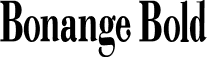 Bonange Bold font - bonangebold-yzvgy.otf