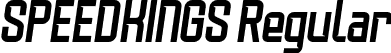 SPEEDKINGS Regular font - Speedkings-7BEqR.otf