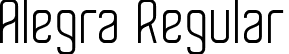 Alegra Regular font - Alegra-Regular.ttf