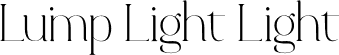 Luimp Light Light font - Luimp Light.otf