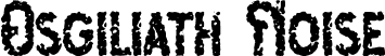 Osgiliath Noise font - Osgiliath-Noise.otf