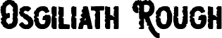 Osgiliath Rough font - Osgiliath-Rough.ttf
