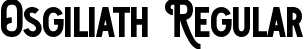 Osgiliath Regular font - Osgiliath-Regular.ttf