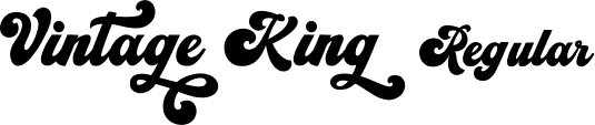Vintage King Regular font - VintageKing-vmXJ4.ttf