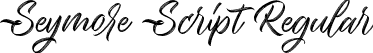 Seymore Script Regular font - SeymoreScript.otf