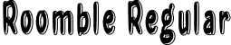 Roomble Regular font - Roomble.otf