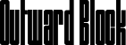 Outward Block font - outward-block-webfont.ttf