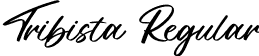 Tribista Regular font - Tribista.ttf