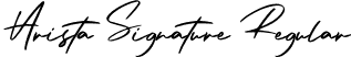 Arista Signature Regular font - Arista Signature.otf