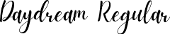 Daydream Regular font - daydream-1go5z.otf