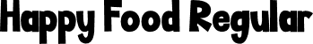 Happy Food Regular font - Happy Food.otf