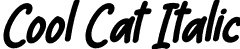 Cool Cat Italic font - Cool Cat Italic.otf
