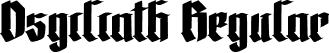 Osgiliath Regular font - Osgiliath.otf