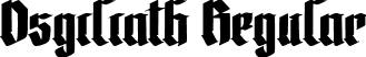 Osgiliath Regular font - Osgiliath.ttf