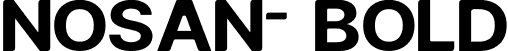 Nosan_ Bold font - nosan-bold.ttf