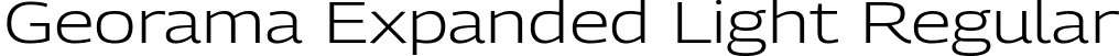 Georama Expanded Light Regular font - GeoramaExpanded-Light-2.ttf