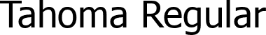 Tahoma Regular font - Tahoma Regular font.ttf