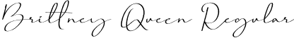 Brittney Queen Regular font - brittneyqueen-rpapl.otf