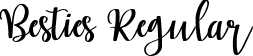 Besties Regular font - BestiesRegular-p7MMv.ttf