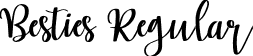 Besties Regular font - BestiesRegular-x399V.otf