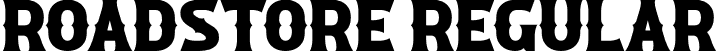 ROADSTORE Regular font - roadstore-51w6x.otf