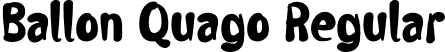 Ballon Quago Regular font - Ballon-quago.otf