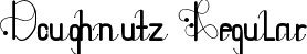 Doughnutz Regular font - DoughnutzRegular.ttf