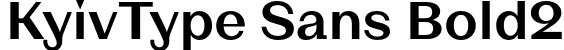 KyivType Sans Bold2 font - Dmitry Rastvortsev - KyivType Sans Bold2.otf