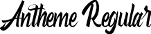 Antheme Regular font - Antheme-Regular.ttf