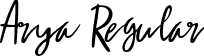 Arya Regular font - Arya-Regular.ttf