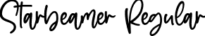Starbeamer Regular font - Starbeamer.ttf