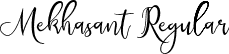 Mekhasant Regular font - mekhasantfree.ttf