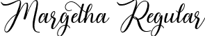 Margetha Regular font - margetha.otf