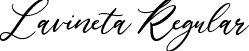 Lavineta Regular font - Lavineta.ttf