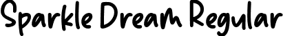 Sparkle Dream Regular font - Sparkle Dream.ttf