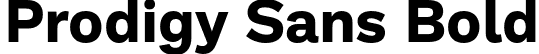 Prodigy Sans Bold font - ProdigySans-Bold.otf