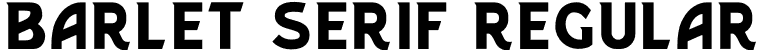Barlet Serif Regular font - barlet-serif.otf