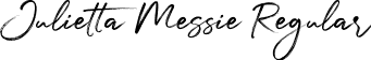 Julietta Messie Regular font - Julietta-Messie-Demo.ttf