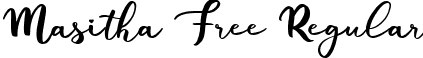 Masitha Free Regular font - masitha.ttf