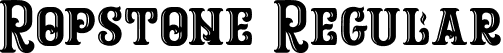 Ropstone Regular font - ropstone-free-demo.ttf