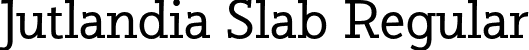 Jutlandia Slab Regular font - david-engelby-foundry-jutlandia-slab.otf