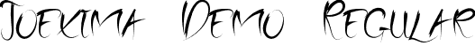 Joexima Demo Regular font - JoeximaDemo-eZ2y6.ttf