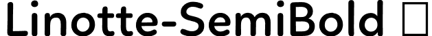 Linotte-SemiBold  font - Linotte Semi Bold.otf