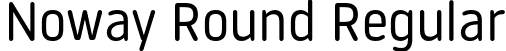 Noway Round Regular font - nowayround-regular.otf