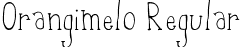 Orangimelo Regular font - Orangimelo.ttf