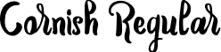 Cornish Regular font - Cornish.ttf