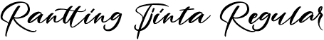Rantting Tjinta Regular font - RanttingTjinta-MVWAY.ttf