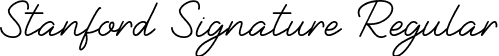Stanford Signature Regular font - StanfordSignature-EaXnz.ttf